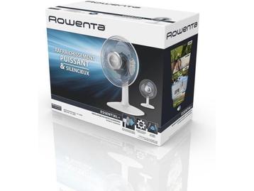 Veiling - 2x Rowenta Essential+ VU2310F0 - Tafelventilator beschikbaar voor biedingen