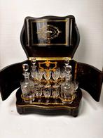 Saint Louis Cristal - Drankkast - Mahonie, Verguld brons,