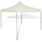 vidaXL Partytent inklapbaar 3x3 m crème, Verzenden, Nieuw, Partytent