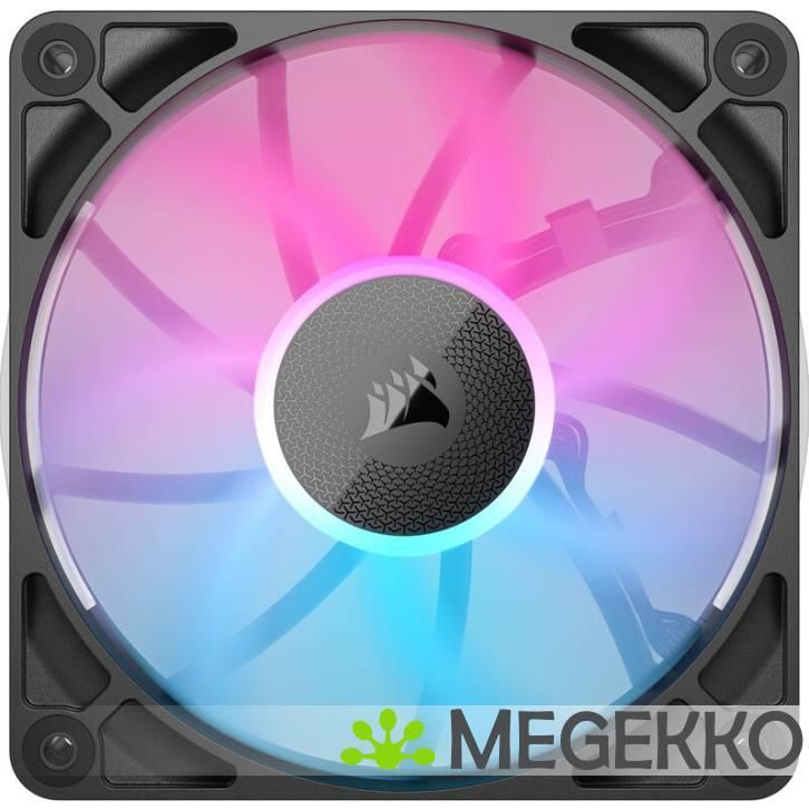 Corsair iCUE LINK RX120 RGB 120mm PWM Fan Expansion Black, Computers en Software, Computerkoelers, Nieuw, Verzenden