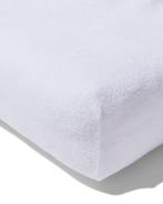 HEMA Hoeslaken 180x200cm badstof wit korting, Huis en Inrichting, Slaapkamer | Beddengoed, Verzenden, Nieuw, Wit