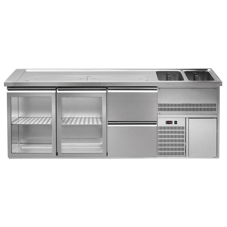 GGM Gastro | Biertoog Premium PLUS - 2500x700mm - 2 glazen |, Zakelijke goederen, Horeca | Meubilair en Inrichting, Nieuw in verpakking