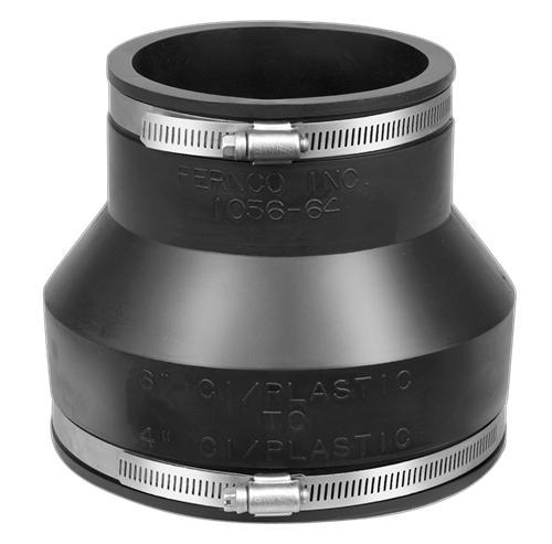 Fernco EPDM koppeling  AC 110-122/48-56 H100mm, Doe-het-zelf en Verbouw, Buizen en Afvoer, Ophalen of Verzenden