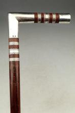 Wandelstok - .800 zilver, Antiek en Kunst