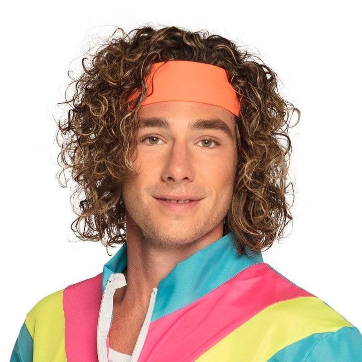 Oranje Fluor Hoofdband | Haarband, Hobby en Vrije tijd, Feestartikelen, Verzenden