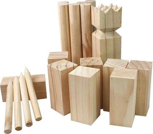 Tactic - Kubb - Zweeds houten werpspel, Kinderen en Baby's, Speelgoed | Overig, Verzenden