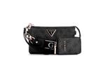 Guess Latona Mini Schoudertassen Dames - Zwart - Maat, Verzenden, Zo goed als nieuw