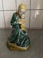 Beeldje - Moeder en kind - Aardewerk, Antiek en Kunst