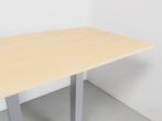 Vepa T60VH bartafel, 140x80x110 cm, alu-licht eiken, Ophalen of Verzenden, Nieuw in verpakking
