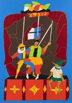 Ugo Nespolo (1941) - Pinocchio - Il teatro delle marionette