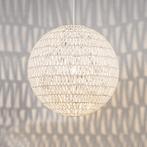 Retro hanglamp wit 60 cm - Lina Ball 60, Huis en Inrichting, Lampen | Hanglampen, Nieuw, Overige materialen, Design, 75 cm of meer