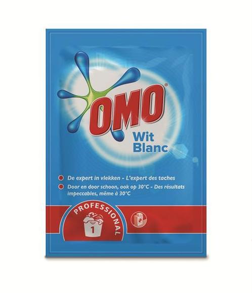 Omo sachets waspoeder witte was - 75 x 100 gram, Huis en Inrichting, Schoonmaakartikelen, Verzenden