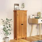 vidaXL Opbergkast 50x22x110 cm massief eikenhout, Huis en Inrichting, Kasten | Overige, Verzenden, Nieuw