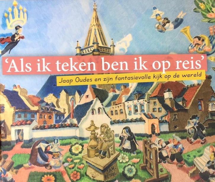 Als ik teken ben ik op reis 9789083024400, Boeken, Kunst en Cultuur | Beeldend, Zo goed als nieuw, Verzenden