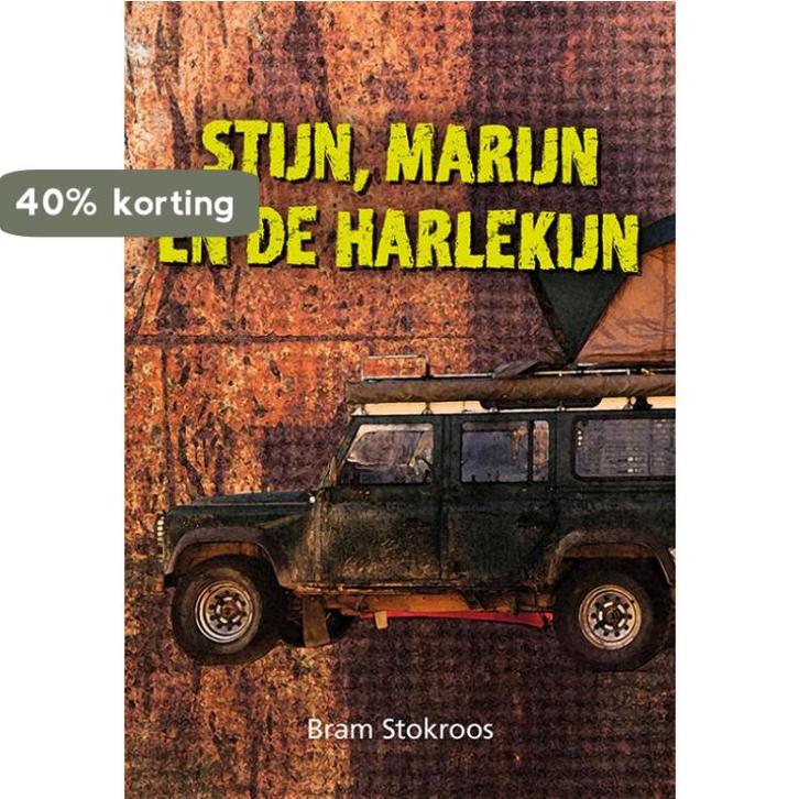 Stijn, Marijn en de Harlekijn 9789463653213 Bram Stokroos, Boeken, Kinderboeken | Jeugd | 13 jaar en ouder, Zo goed als nieuw