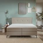 *WOONWINKEL* Luxe Boxspring 180x200 Beige, Verzenden, Nieuw, Beige