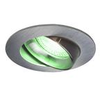 Smart Tuya Inbouwspot Zilver 5W | Rond | 73 mm, Nieuw, Ophalen of Verzenden, Led