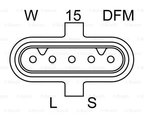 Dynamo / Alternator MERCEDES-BENZ G-KLASSE (G 280 CDI,G 3..., Auto-onderdelen, Motor en Toebehoren, Nieuw, Ophalen of Verzenden