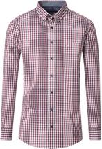 Casa Moda Overhemd Ruiten Rood maat 4XL Heren, Kleding | Heren, Overhemden, Verzenden, Nieuw, Rood, Casa Moda