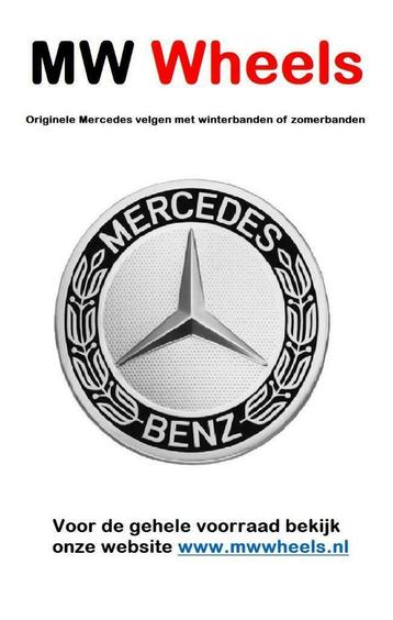 Originele Mercedes velgen met winterbanden diversen modellen