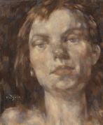 Marcel Von Sijben De Maroije (1878-1962) - Portret, Antiek en Kunst, Kunst | Schilderijen | Klassiek
