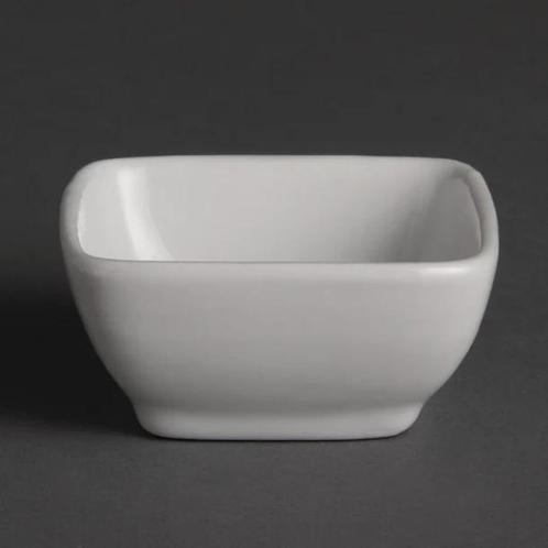 Whiteware amuseschaaltjes wit 6x6cm (12 stuks), Zakelijke goederen, Horeca | Overige, Verzenden