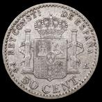 Spanje. Alfonso XIII. 50 centimos 1896 - Madrid (Zonder