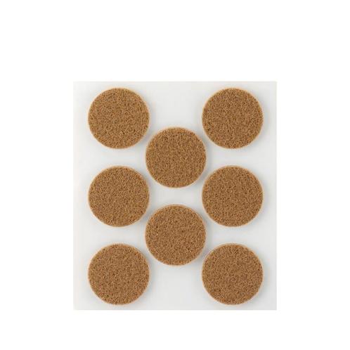 Inofix Zelfklevende Vilt Ø27mm - Rond - Bruin - 8 stuks, Huis en Inrichting, Stoelen, Nieuw, Verzenden