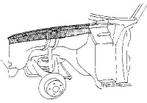 Bevestiging Voorscherm rechts | Mercedes w115, Nieuw, Ophalen of Verzenden