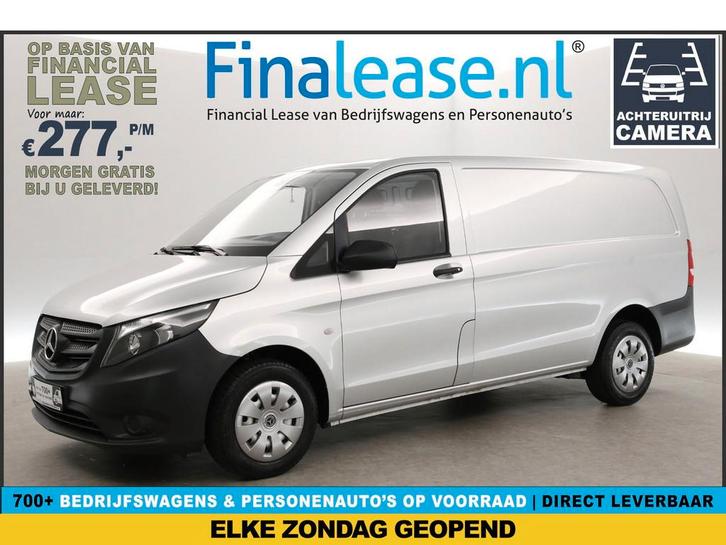 Mercedes-Benz Vito CDI Lang | Camera Stoelverwarming, Auto's, Bestelauto's, Lease, Handgeschakeld, Diesel, Mercedes-Benz, Zilver of Grijs