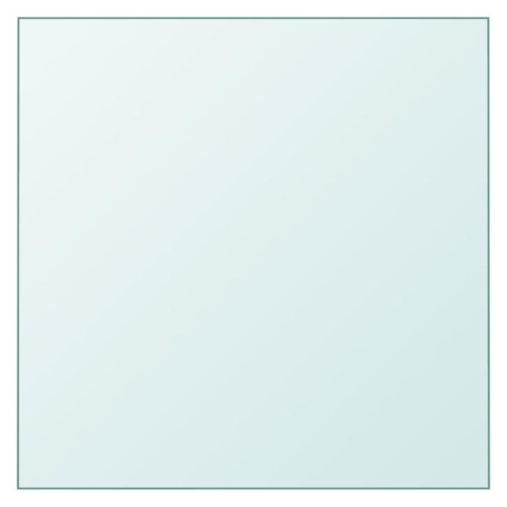 vidaXL Tafelblad 30x30 cm gehard glas transparant, Huis en Inrichting, Tafels | Eettafels, Nieuw, Verzenden