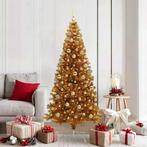 vidaXL Kerstboom met 300 LED met standaard Goud 180 cm PET, Verzenden, Nieuw