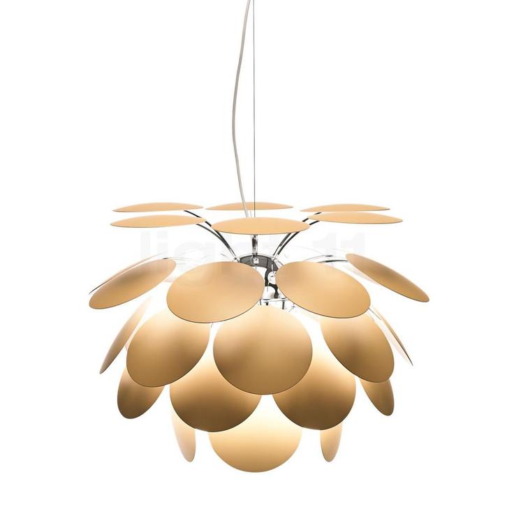 Marset Discocø³ Hanglamp, beige - ø¸53 cm (Hanglampen), Huis en Inrichting, Lampen | Hanglampen, Nieuw, Verzenden
