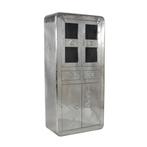 *WOONWINKEL* Buffetkast Zilver Aluminium, Huis en Inrichting, Kasten | Wandmeubels, Verzenden, Nieuw