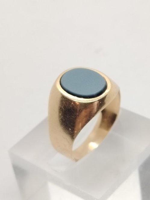Zegelring - 18 karaat Geel goud Quartz, Sieraden, Tassen en Uiterlijk, Antieke sieraden
