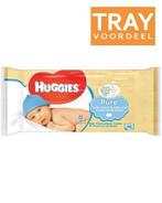 HUGGIES PURE BABYDOEKJES TRAY 6 X 56 STUKS, Kinderen en Baby's, Verzenden, Nieuw