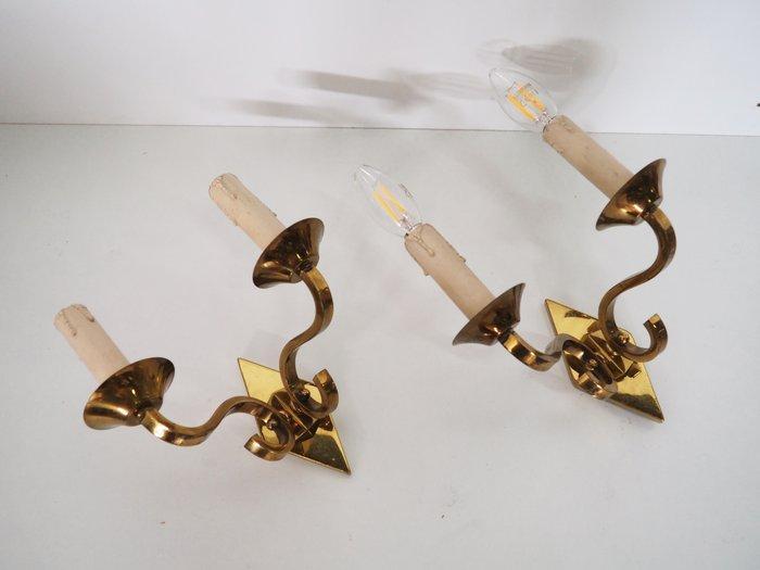 Wandlamp (2) - Brons, Huis en Inrichting, Overige Huis en Inrichting