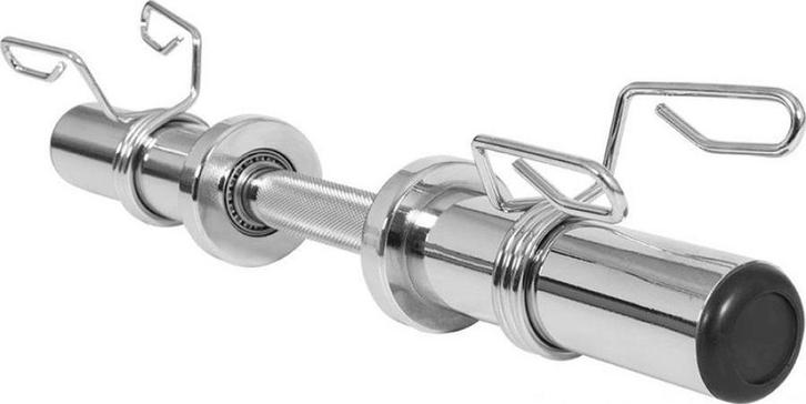 Halterstang - Dumbbellstang - Halter - 50 mm - Incl. Veerslu, Sport en Fitness, Fitnessmaterialen, Zo goed als nieuw, Verzenden