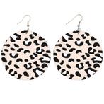 Leopard print - Afrikaanse oorbellen, Ophalen of Verzenden, Nieuw