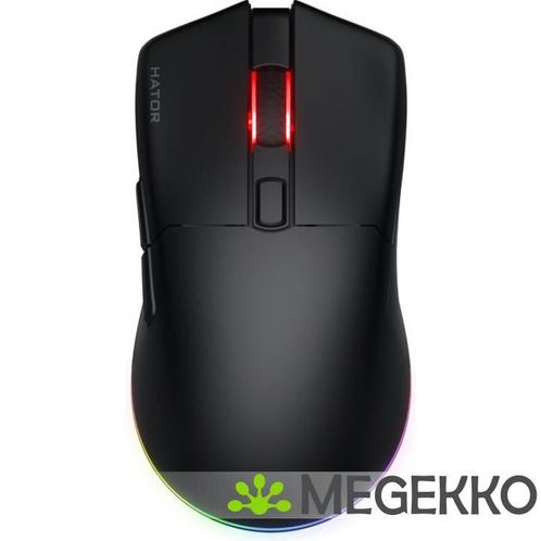 HATOR Pulsar 3 Wireless RGB Zwarte muis, Computers en Software, Muizen, Nieuw, Verzenden