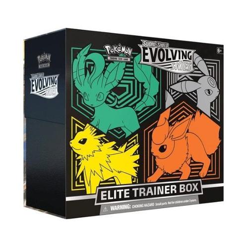 Evolving Skies Elite Trainer Box [LUJF], Hobby en Vrije tijd, Verzamelkaartspellen | Pokémon, Starterdeck, Nieuw, Verzenden