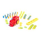 82-delige Speelgoed Domino Trein – Automatische Stapeltrein, Ophalen of Verzenden, Nieuw