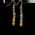 Het oude Egypte, Grieks-Romeinse periode Oorbellen met glas-, Sieraden, Tassen en Uiterlijk, Antieke sieraden