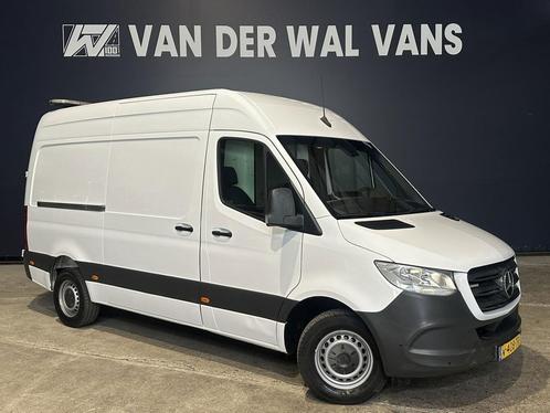 Zakelijke Lease |  Mercedes-Benz Sprinter 316 CDI 164pk L2H2, Auto's, Bestelauto's, Dealer onderhouden, Lease, Zwart, Handgeschakeld