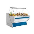 GGM Gastro | Koeltoonbank - 1500mm - met verlichting - Blauw, Verzenden, Nieuw in verpakking, Hotelinrichting