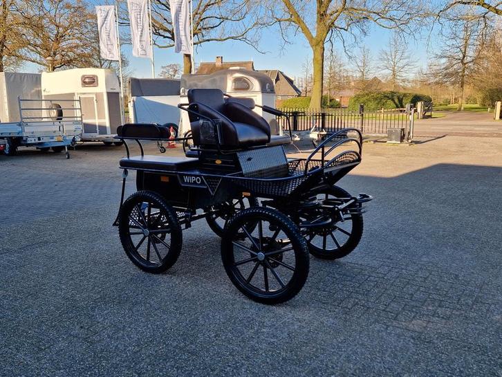Enkelspan / Recreatiewagen / Wipo / Hagedoorn / Paard, Dieren en Toebehoren, Rijtuigen en Koetsen, Gebruikt, Paard of Pony