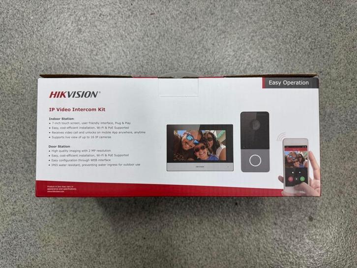 Hikvision IP Video Intercom Kit – NIEUW in originele doos, Zakelijke goederen, Kantoor en Winkelinrichting | Beveiliging