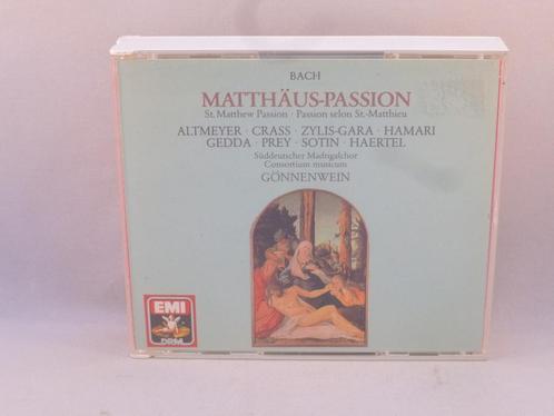 Bach - Matthäus Passion / Gönnenwein (3 CD), Cd's en Dvd's, Cd's | Klassiek, Zo goed als nieuw, Verzenden