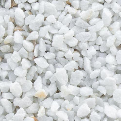 Carrara Split Wit, Tuin en Terras, Grind, Keien en Split, Verzenden