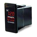 Voltmeter/Ampèremeter Digitaal LED 12-24 Volt model Switch, Watersport en Boten, Ophalen of Verzenden, Nieuw